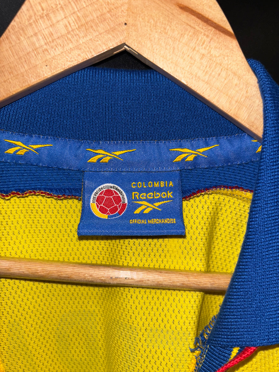 COLOMBIA VALDERRAMA 1998-1999 ORIGINAL JERSEY Size L