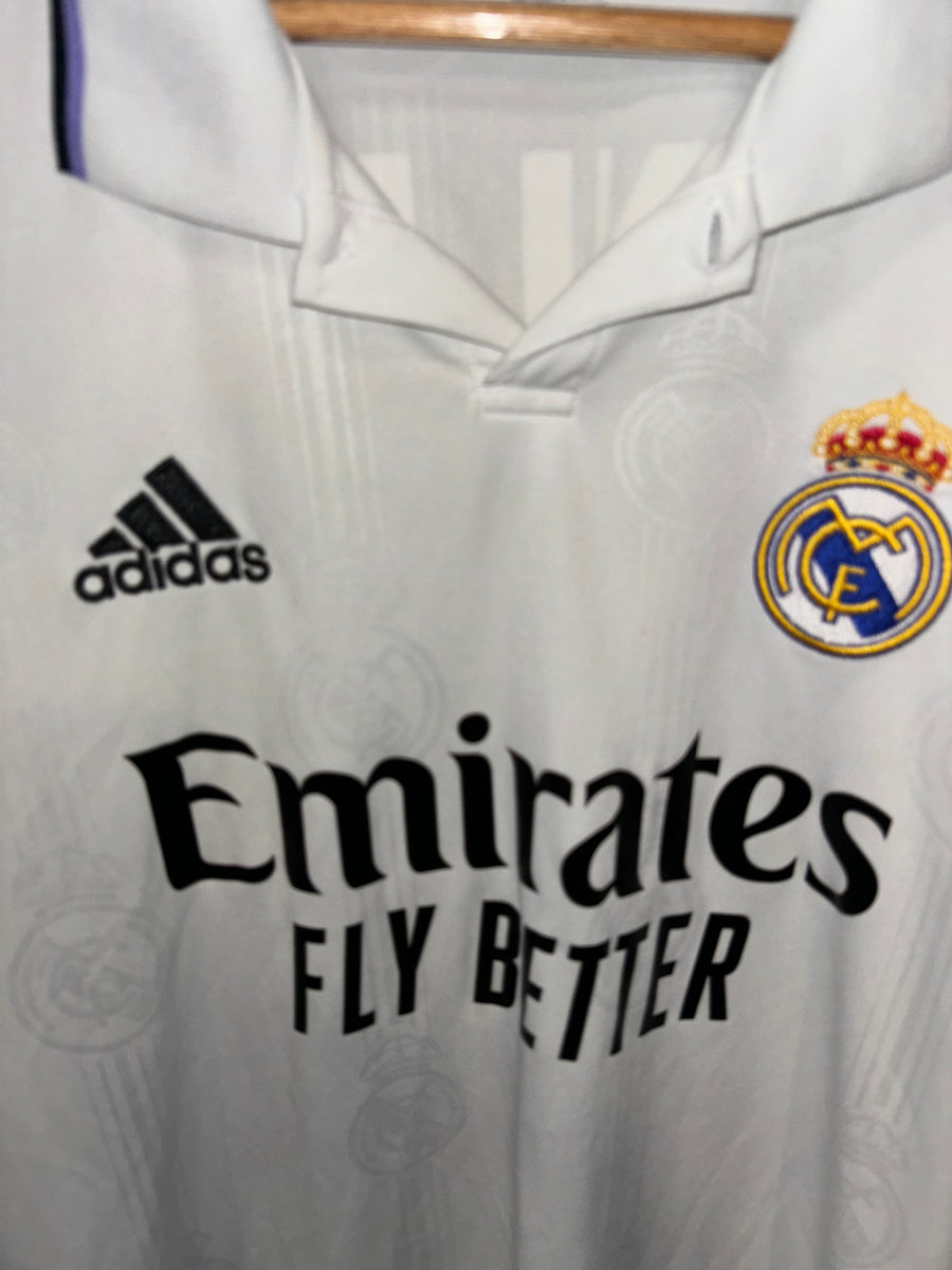 REAL MADRID VINI JR 2022-2023 ORIGINAL JERSEY Size M