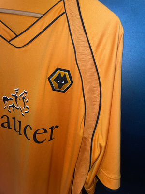 WOLVERHAMPTON WANDERERS 2007-2008 ORIGINAL JERSEY Size 3XL