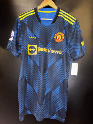 MANCHESTER UNITED RONALDO 2021-2022 ORIGINAL AWAY JERSEY Size L
