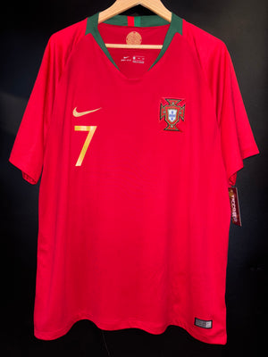 PORTUGAL RONALDO 2018-2019 ORIGINAL JERSEY Size 2XL