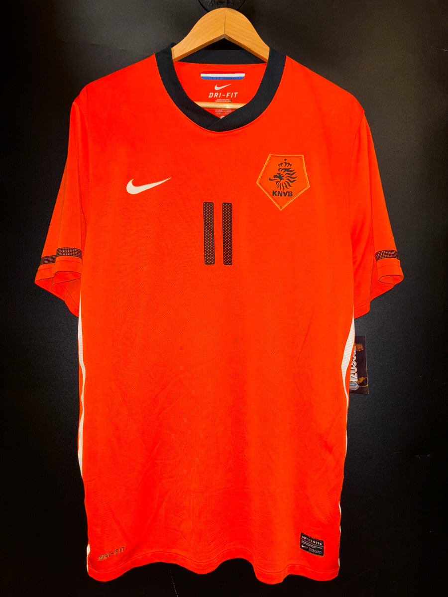 NETHERLANDS ROBBEN 2010-2011 ORIGINAL JERSEY Size XL