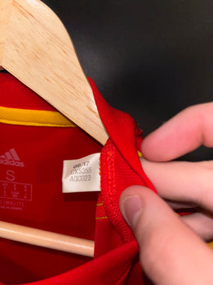SPAIN INIESTA 2018-2019 ORIGINAL JERSEY Size S