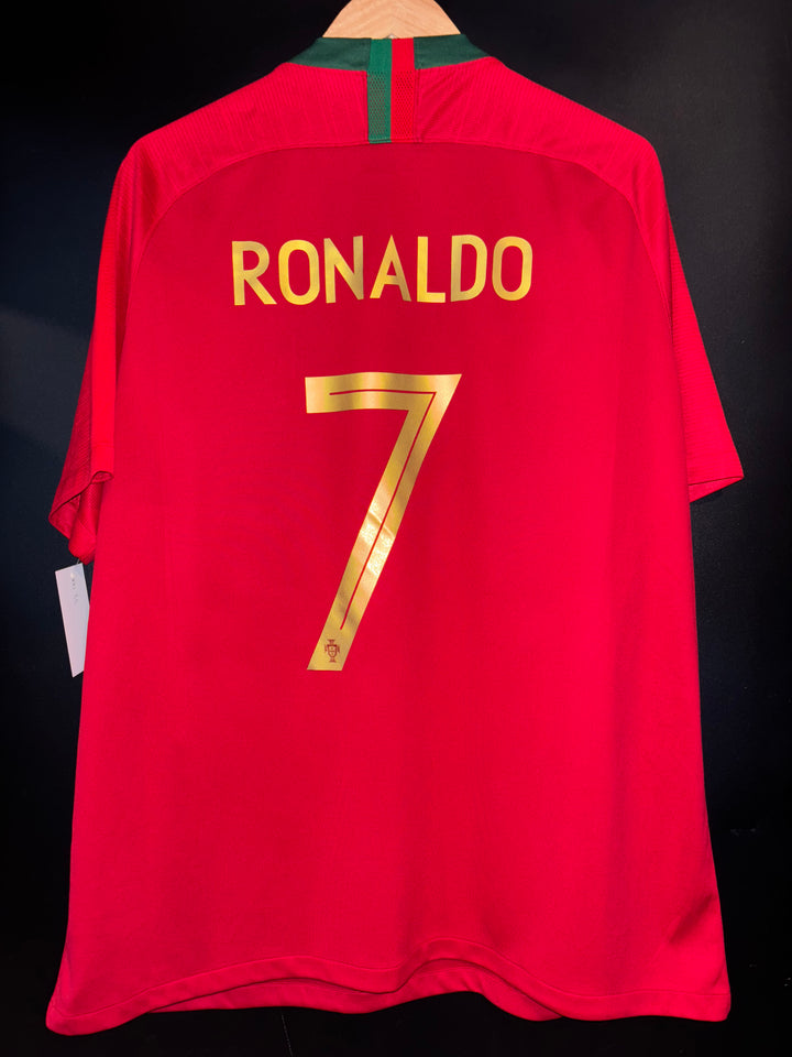 PORTUGAL RONALDO 2018-2019 ORIGINAL JERSEY Size 2XL