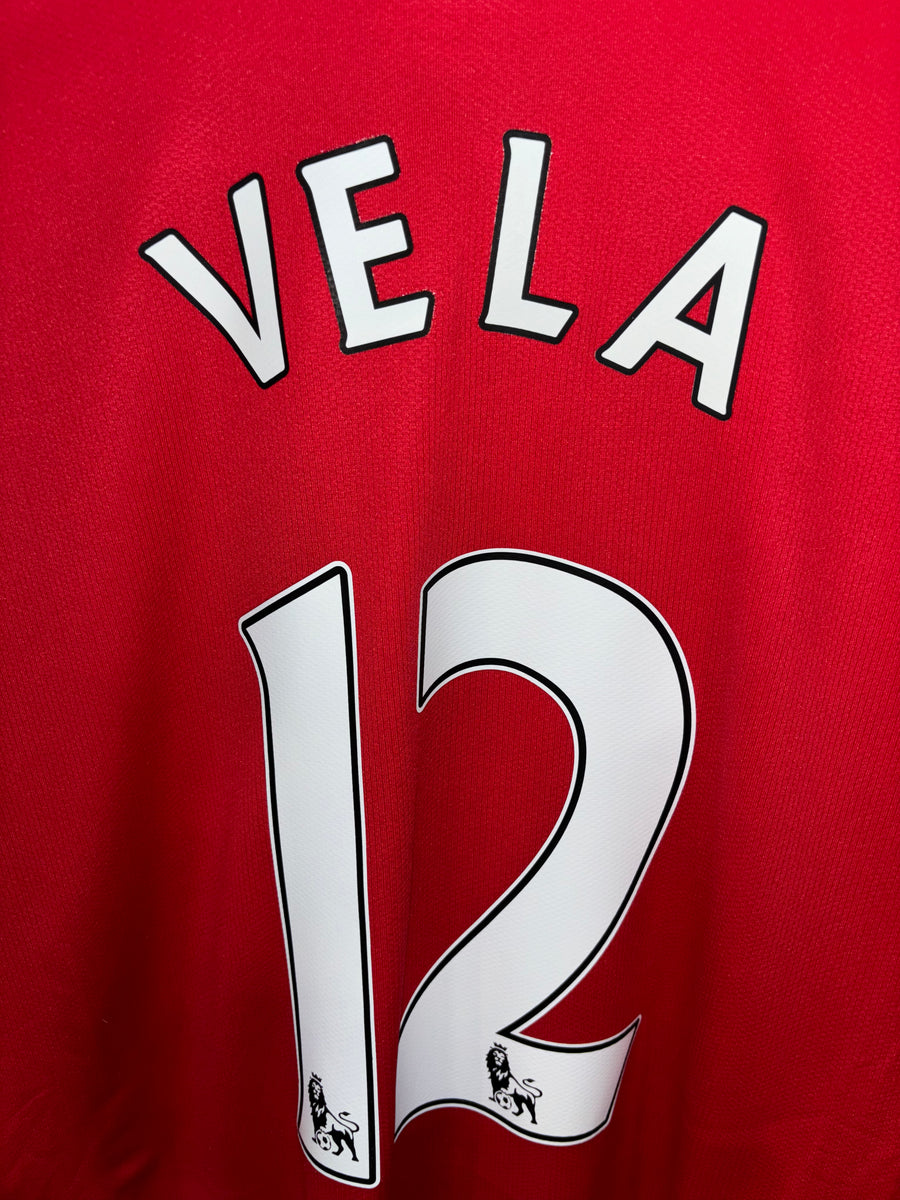 ARSENAL VELA 2010-2011 ORIGINAL JERSEY Size XL