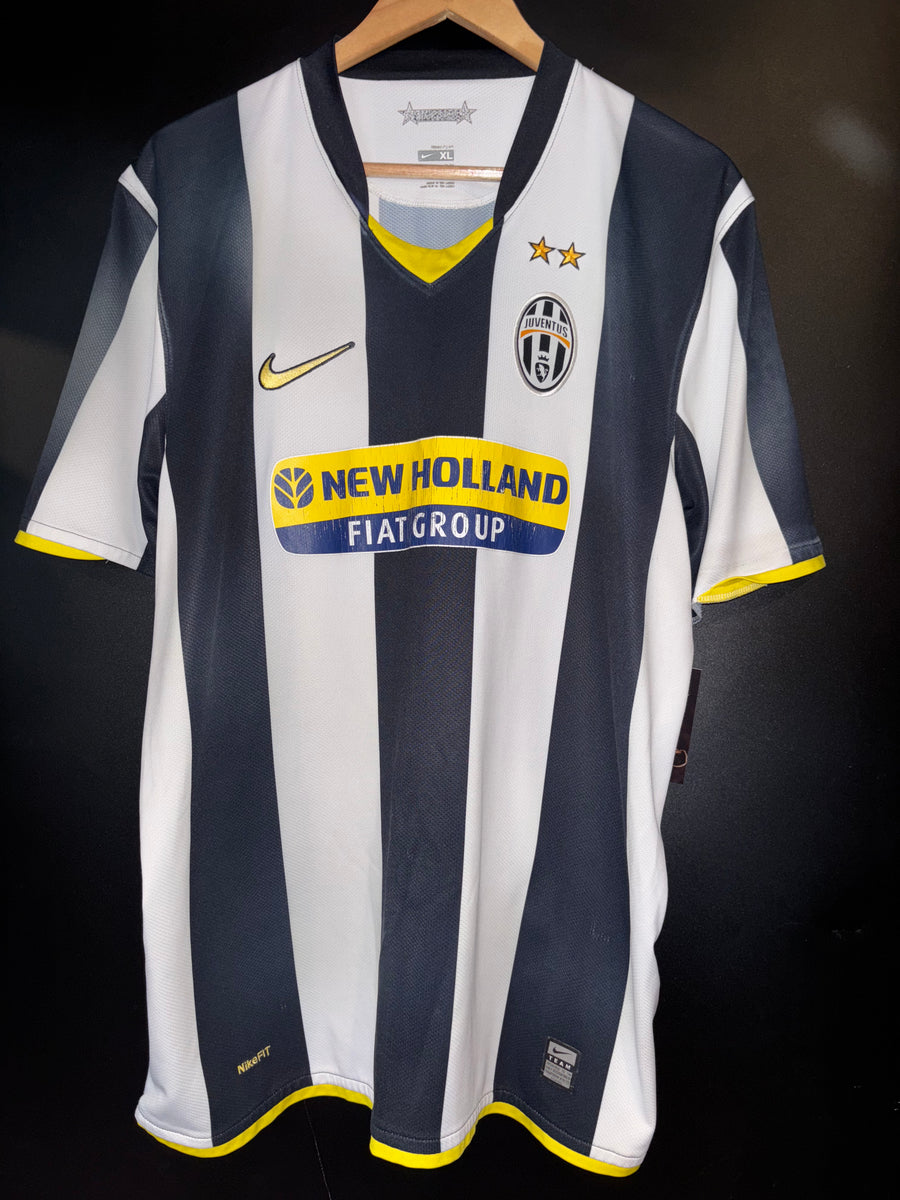 JUVENTUS DEL PIERO 2008-2009 ORIGINAL JERSEY Size XL