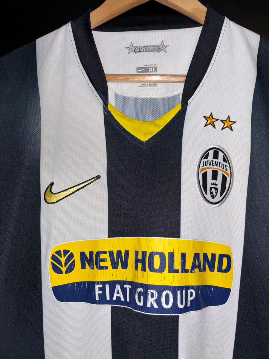JUVENTUS DEL PIERO 2008-2009 ORIGINAL JERSEY Size XL
