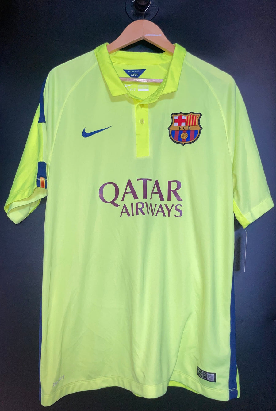 BARCELONA MESSI 2014-2015 ORIGINAL JERSEY Size XL