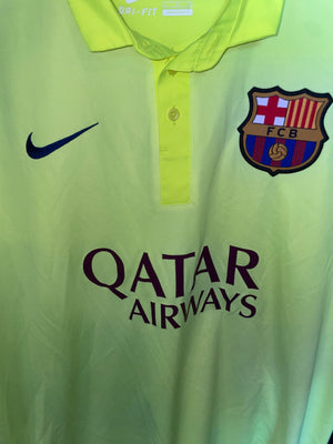 BARCELONA MESSI 2014-2015 ORIGINAL JERSEY Size XL