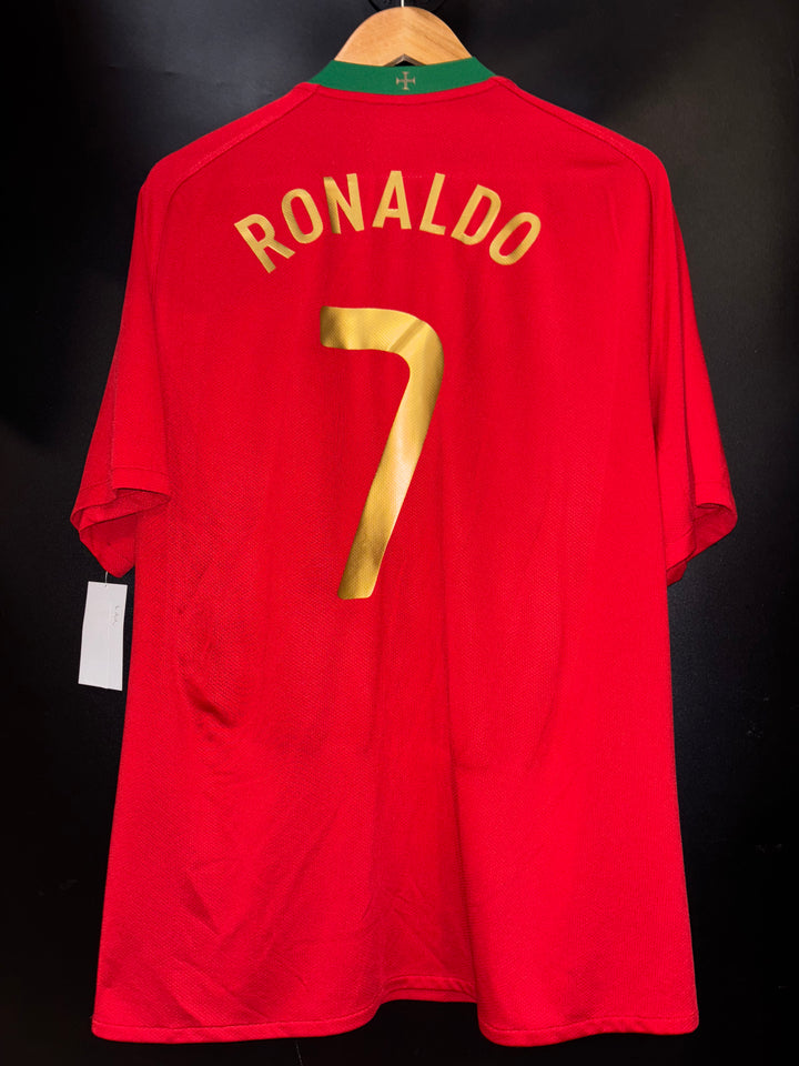 PORTUGAL RONALDO 2008-2009 ORIGINAL JERSEY Size L
