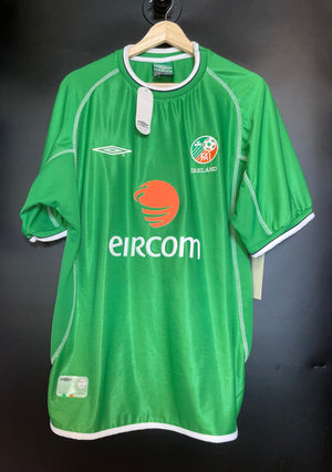 IRELAND 2002-2003 ORIGINAL JERSEY SIZE M