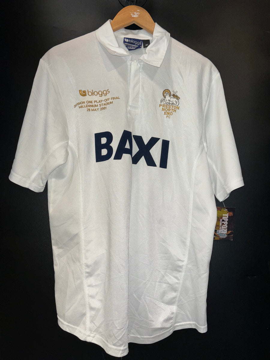 PRESTON NORTH END 2000-2001 ORIGINAL JERSEY Size M