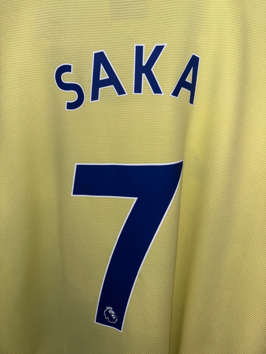 ARSENAL SAKA 2021-2022 ORIGINAL JERSEY Size XL