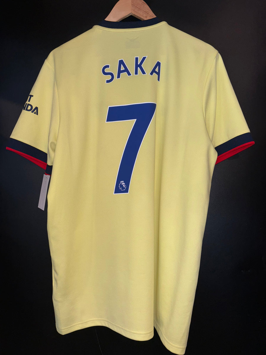 ARSENAL SAKA 2021-2022 ORIGINAL JERSEY Size XL