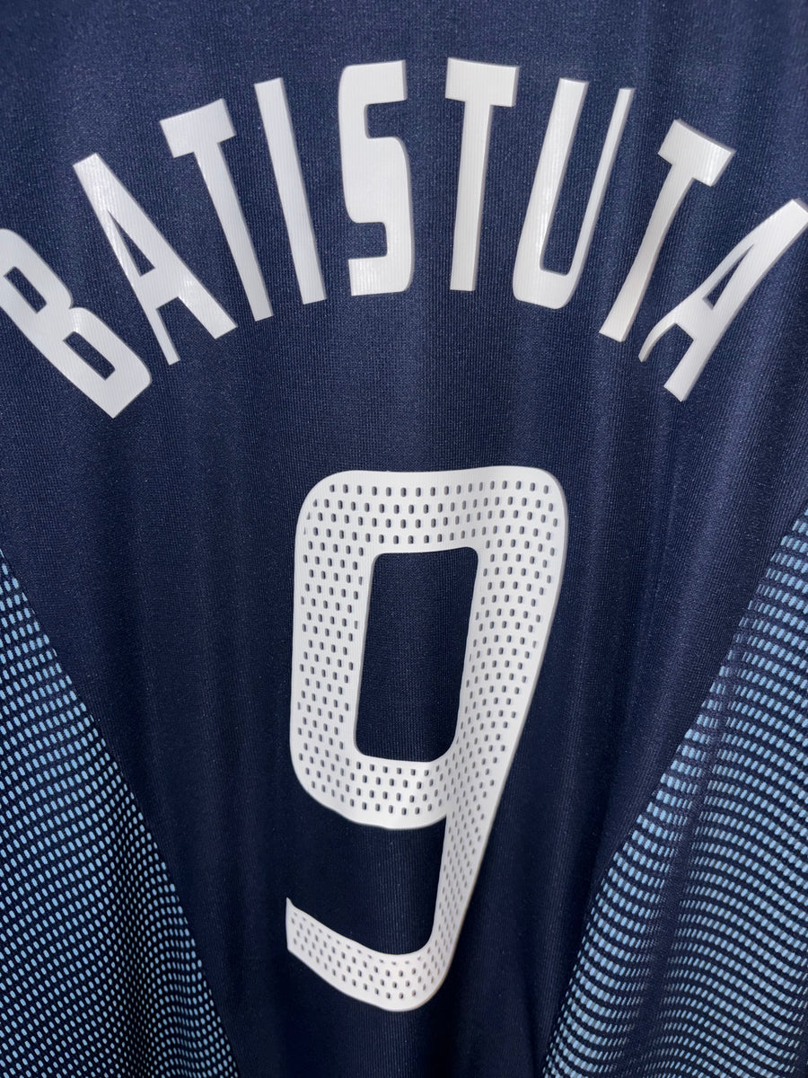 ARGENTINA BATISTUTA 2002-2003 ORIGINAL AWAY JERSEY Size 2XL
