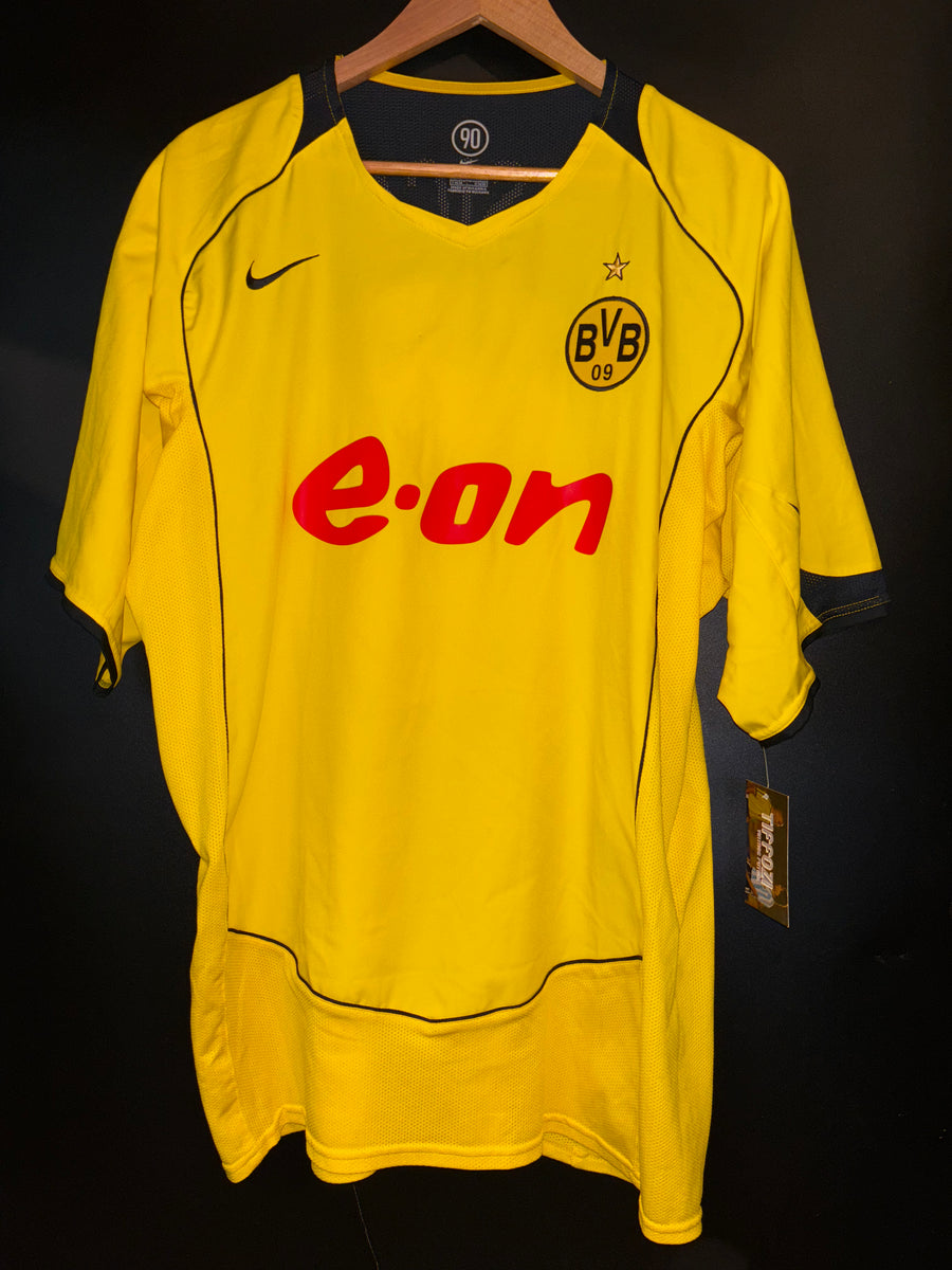 BORUSSIA DORTMUND ROSICKY 2004-2005 ORIGINAL JERSEY SIZE XL