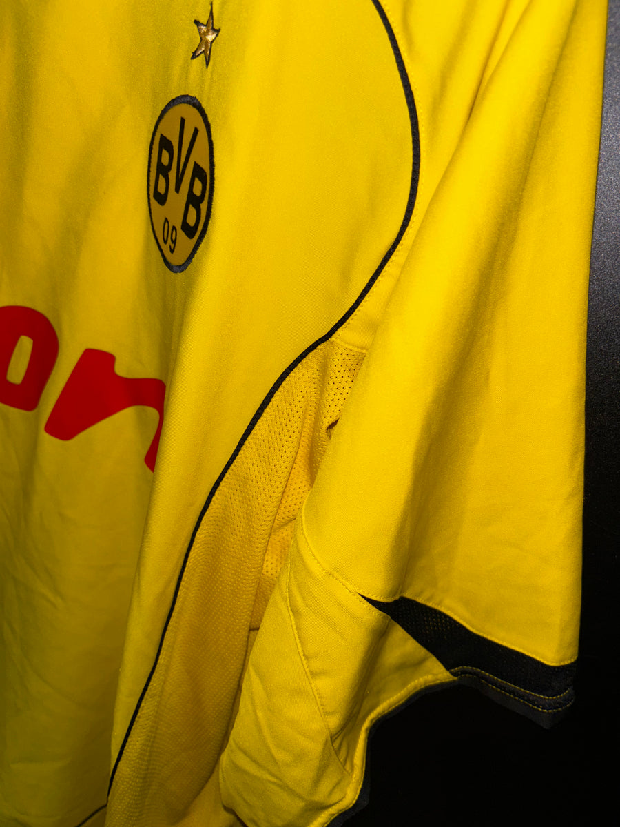 BORUSSIA DORTMUND ROSICKY 2004-2005 ORIGINAL JERSEY SIZE XL