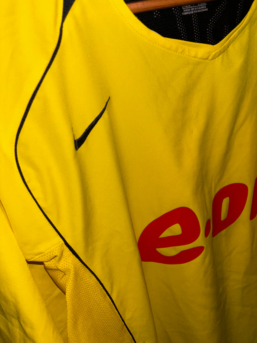 BORUSSIA DORTMUND ROSICKY 2004-2005 ORIGINAL JERSEY SIZE XL