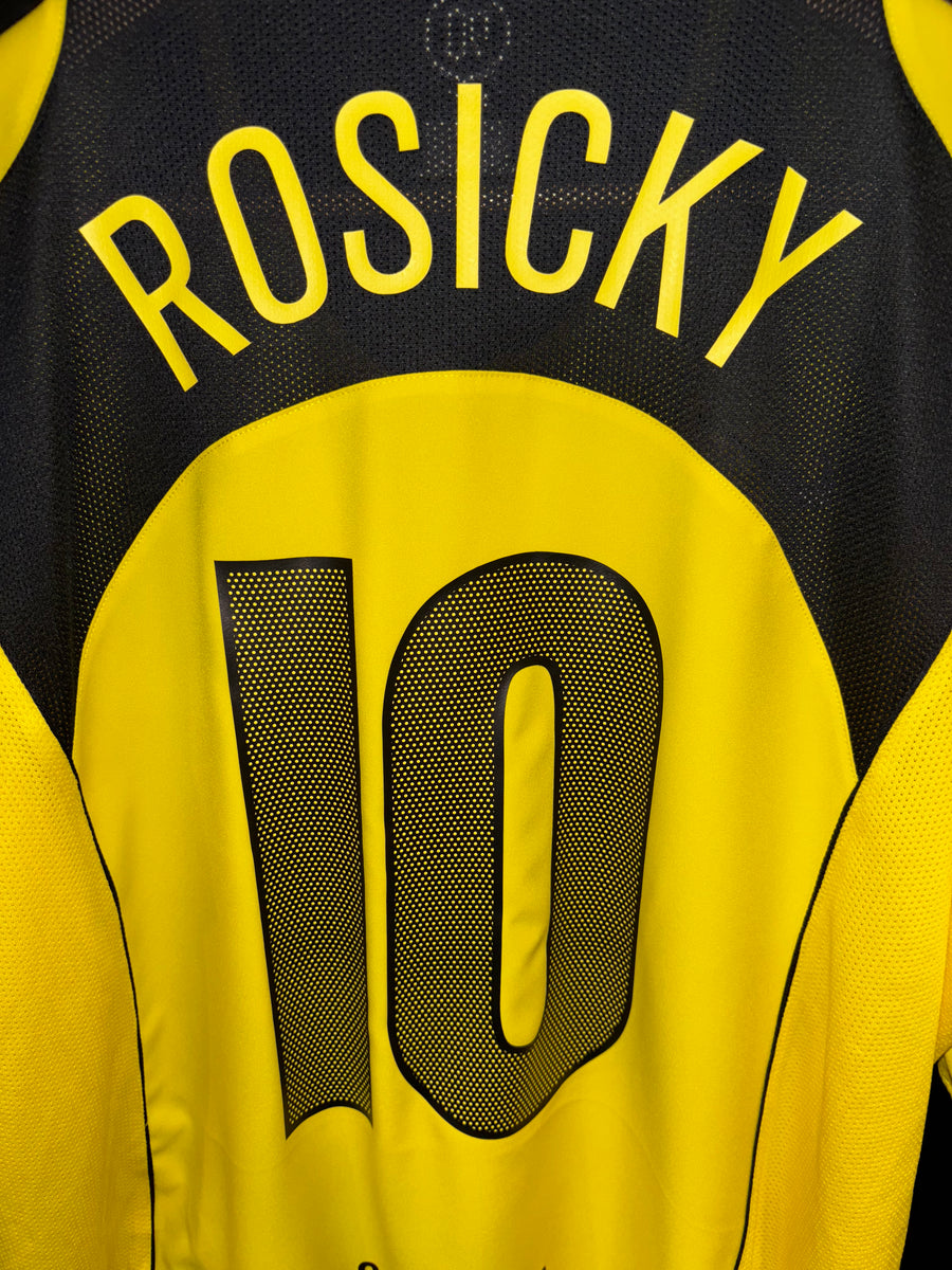 BORUSSIA DORTMUND ROSICKY 2004-2005 ORIGINAL JERSEY SIZE XL