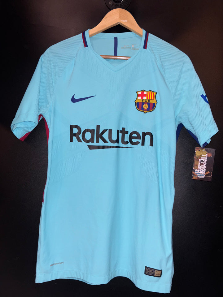 BARCELONA 2017-2018 ORIGINAL PLAYER JERSEY Size M
