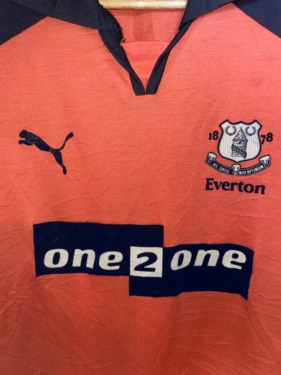 EVERTON 2001-2002 ORIGINAL THIRD JERSEY Size L