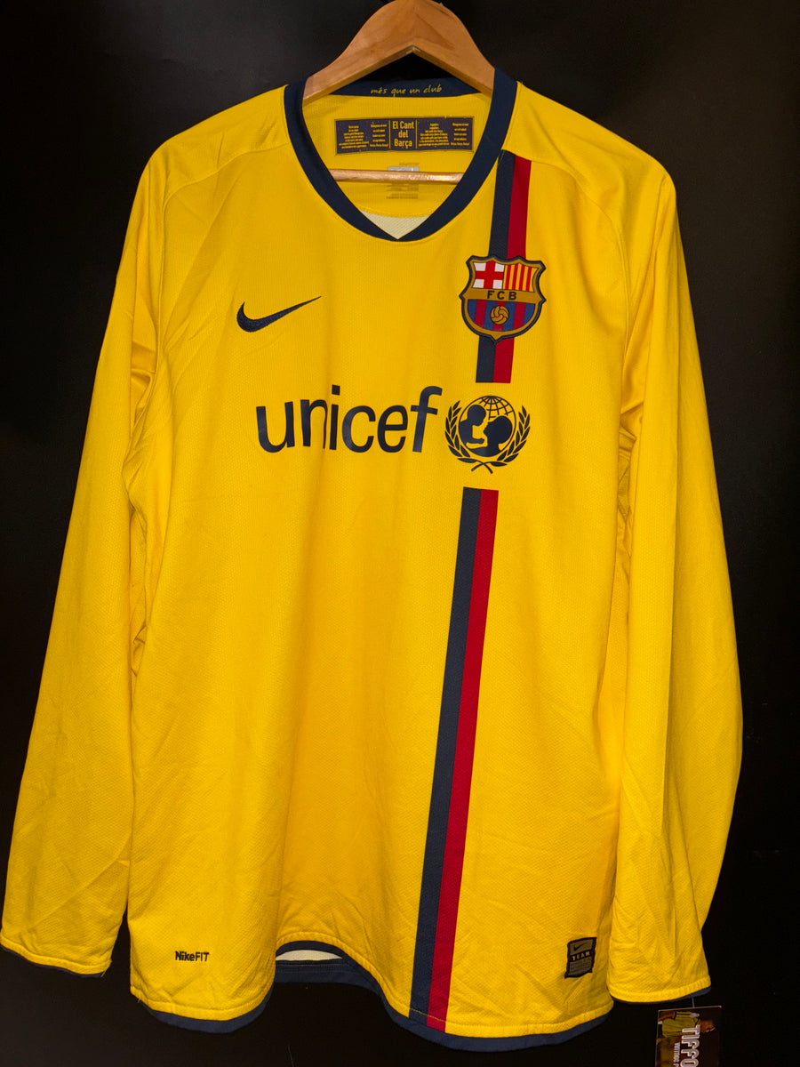 BARCELONA XAVI 2008-2009 ORIGINAL JERSEY Size L