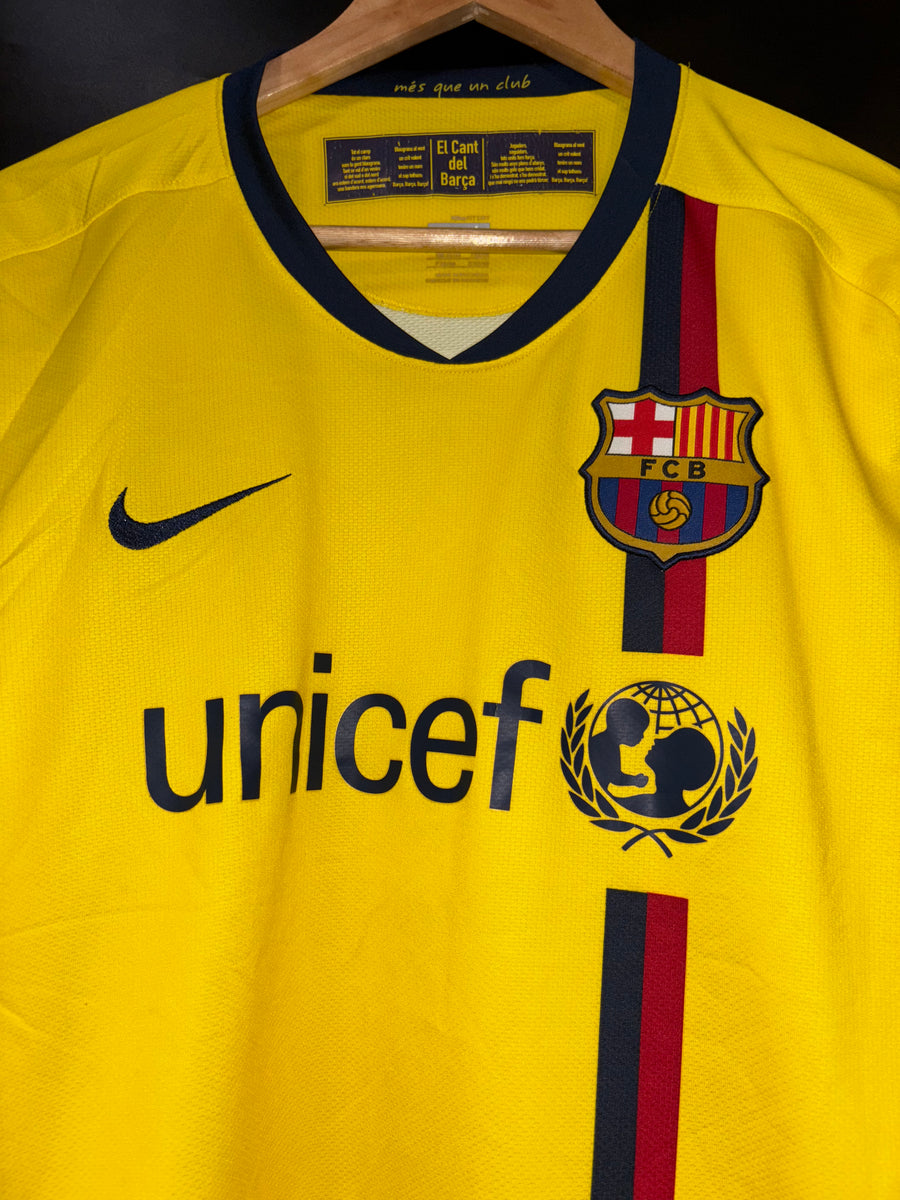 BARCELONA XAVI 2008-2009 ORIGINAL JERSEY Size L