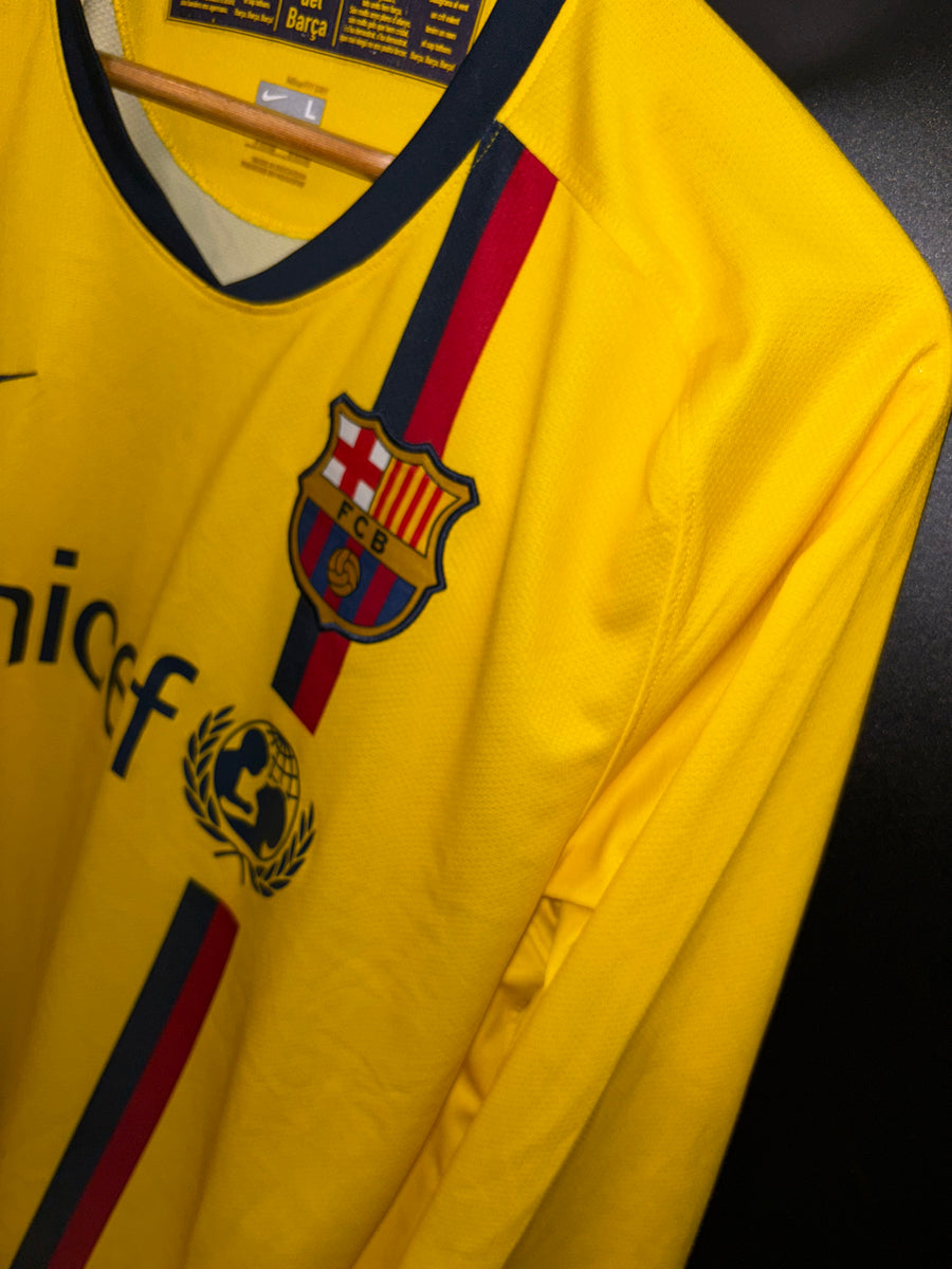BARCELONA XAVI 2008-2009 ORIGINAL JERSEY Size L