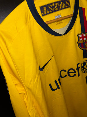 BARCELONA XAVI 2008-2009 ORIGINAL JERSEY Size L