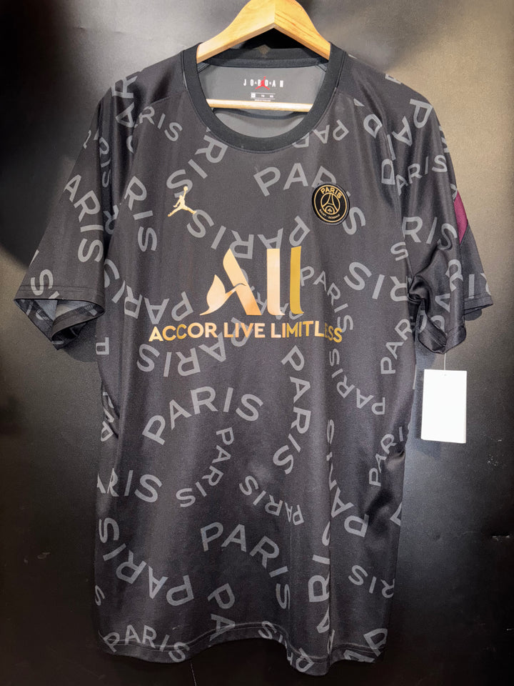 PSG PARIS SAINT GERMAIN 2020-2021 ORIGINAL PRE-MATCH JERSEY SIZE XL
