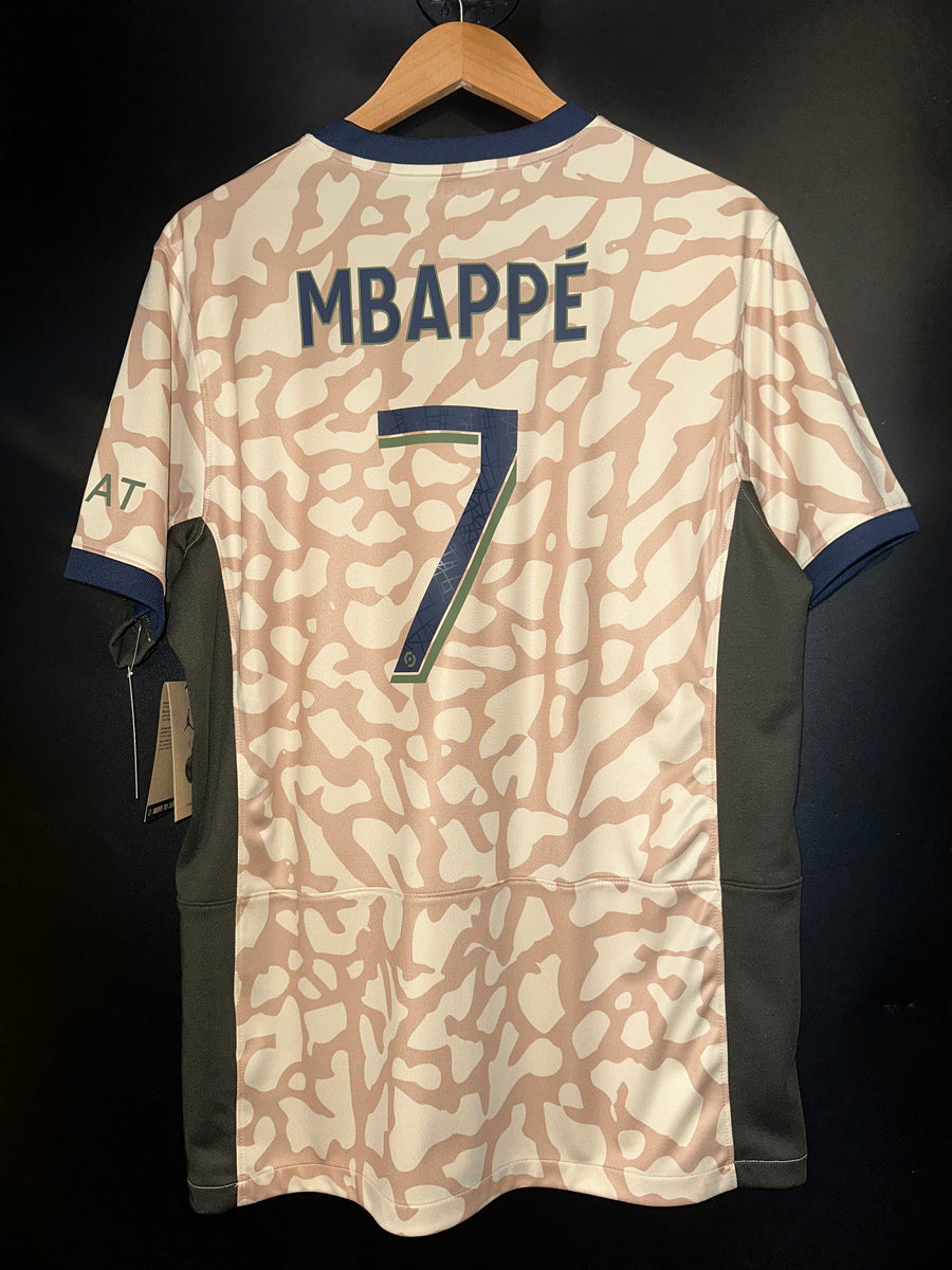 PSG PARIS SAINT GERMAIN  2023-2024 MBAPPE ORIGINAL JERSEY SIZE L