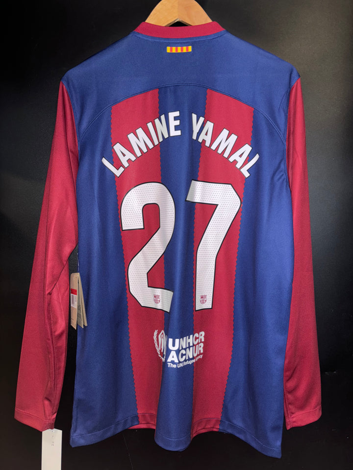 BARCELONA YAMAL 2023-2024 ORIGINAL JERSEY Size L