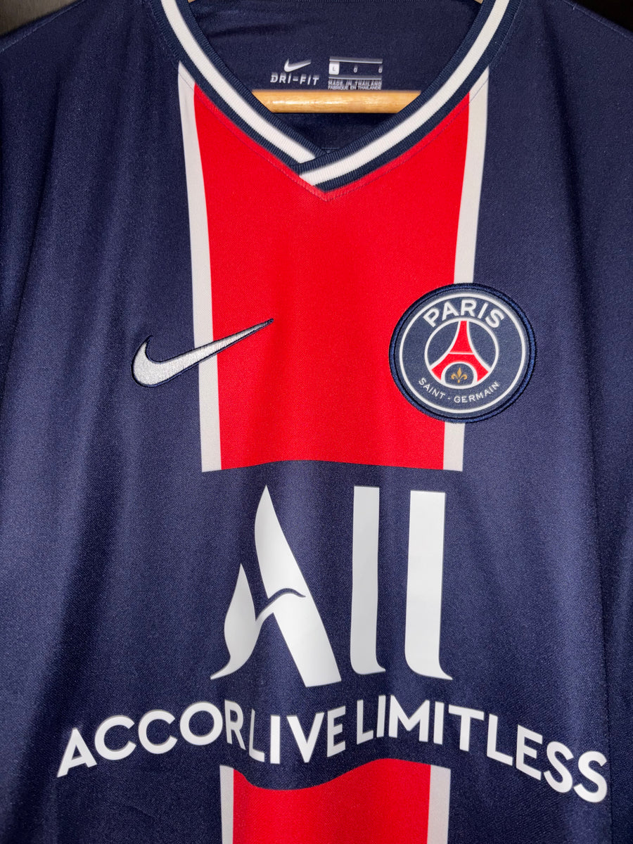 PSG PARIS SAINT GERMAIN MBAPPE 2020-2021 ORIGINAL JERSEY SIZE L