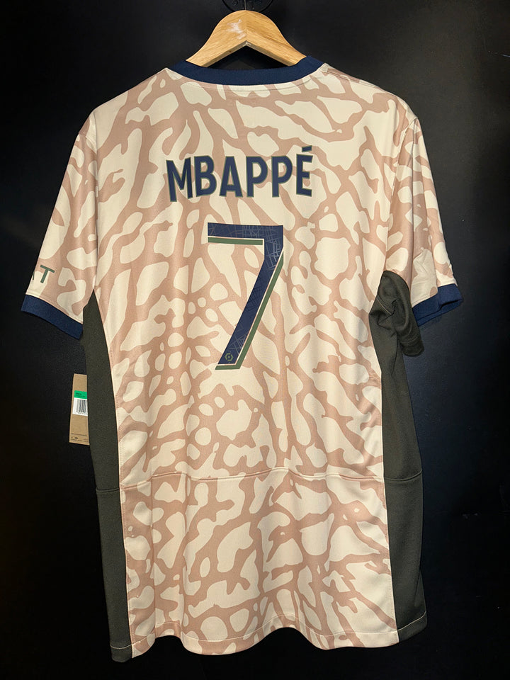 PSG PARIS SAINT GERMAIN  2023-2024 MBAPPE ORIGINAL  JERSEY SIZE XL