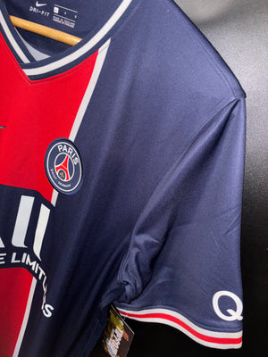 PSG PARIS SAINT GERMAIN MBAPPE 2020-2021 ORIGINAL JERSEY SIZE L