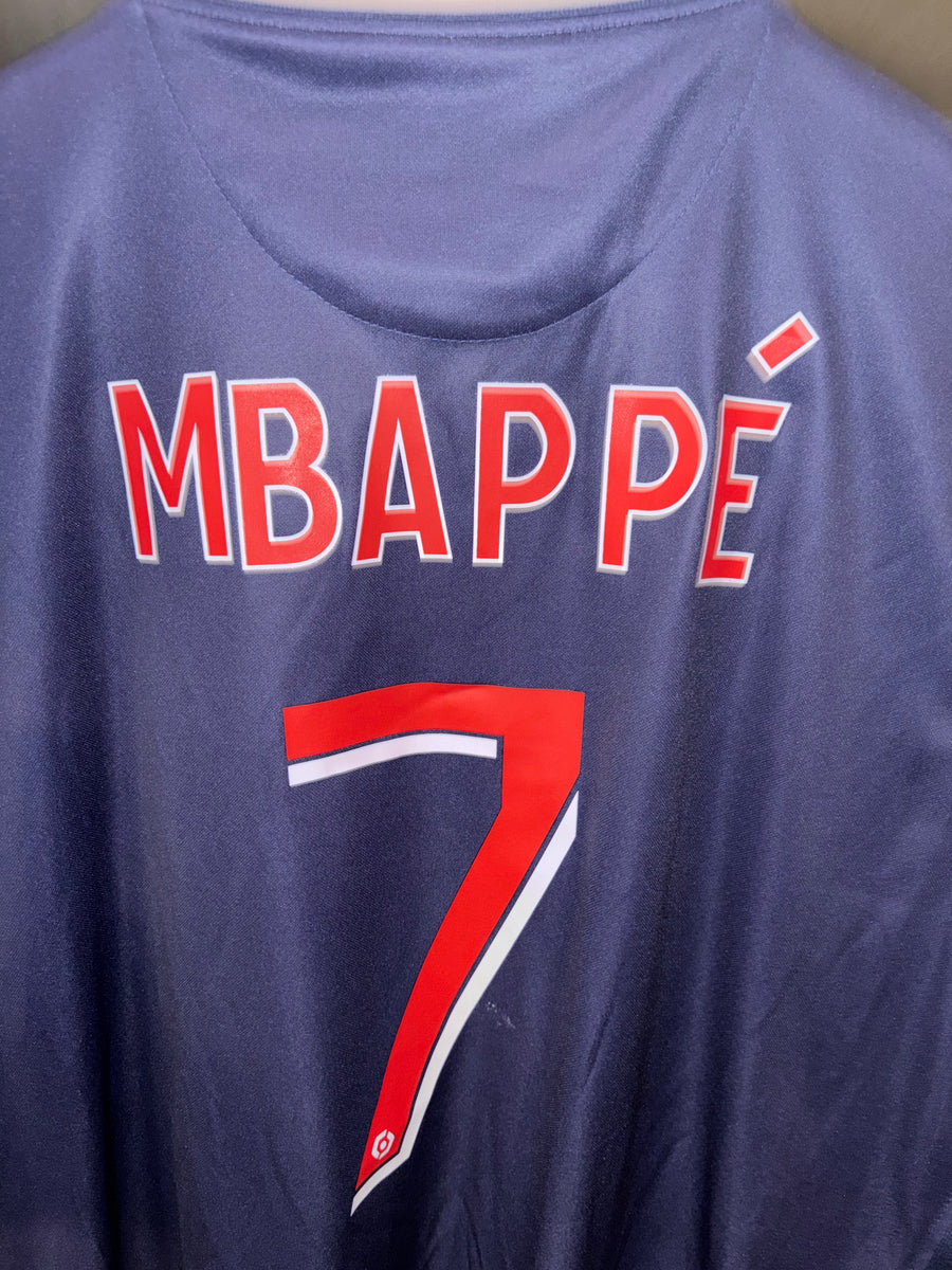 PSG PARIS SAINT GERMAIN MBAPPE 2020-2021 ORIGINAL JERSEY SIZE L