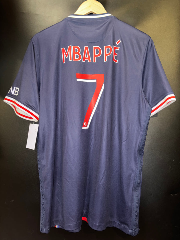 PSG PARIS SAINT GERMAIN MBAPPE 2020-2021 ORIGINAL JERSEY SIZE L