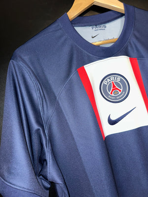 PSG PARIS SAINT GERMAIN  2022-2023 NEYMAR JR ORIGINAL  JERSEY SIZE L SPONSORLESS