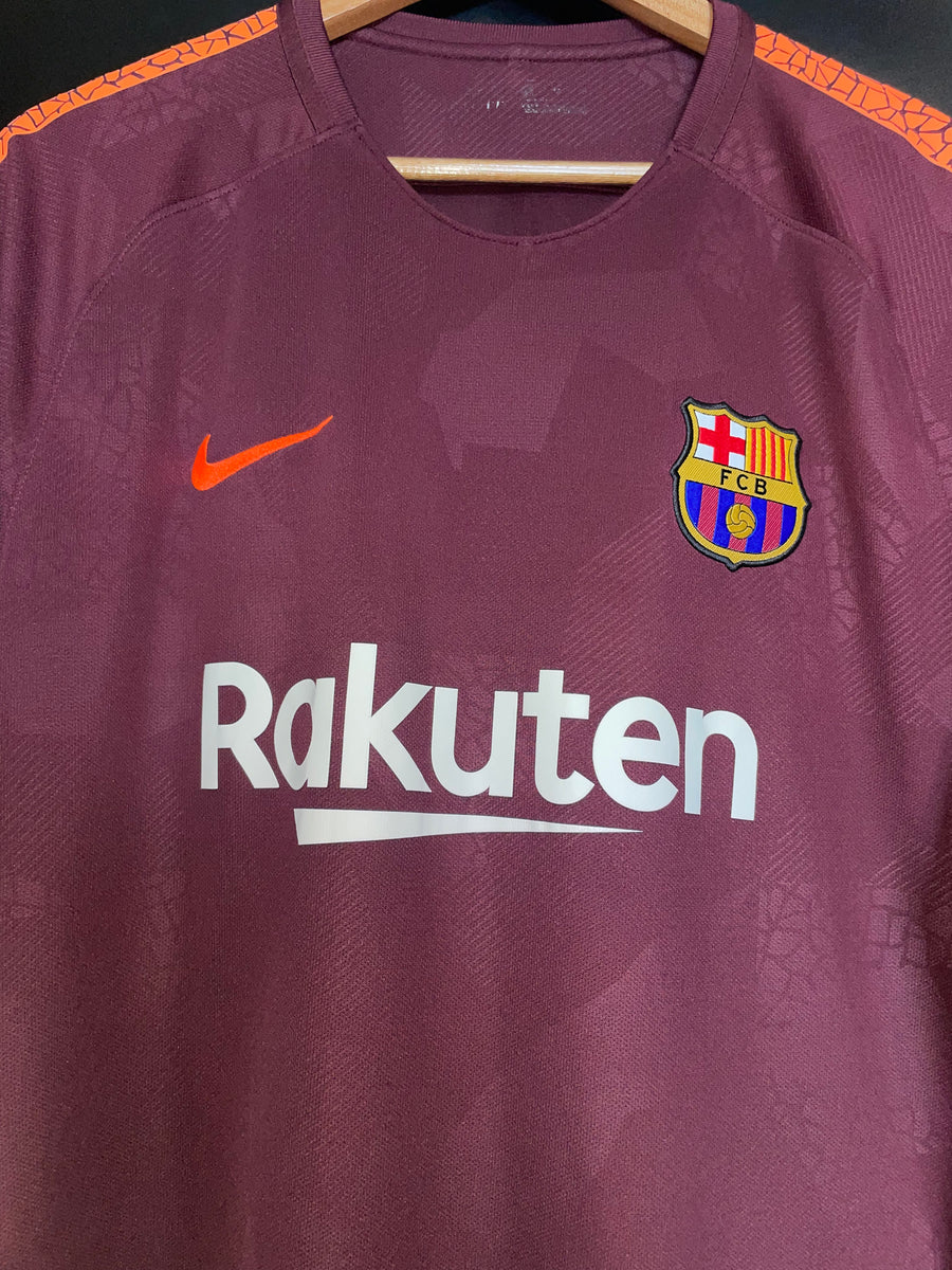 BARCELONA MESSI 2017-2018 ORIGINAL AWAY JERSEY Size XL