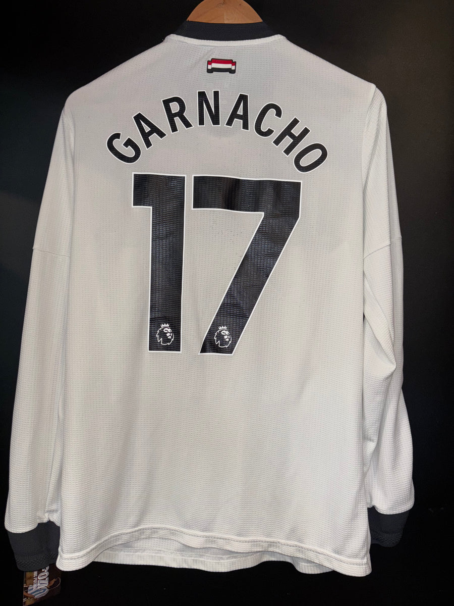 MANCHESTER UNITED GARNACHO 2024-2025 ORIGINAL PLAYER JERSEY Size M