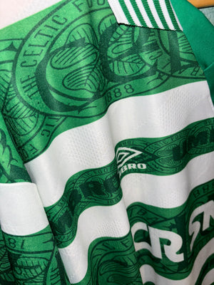 CELTIC DI CANIO 1996-1997 ORIGINAL JERSEY Size XL