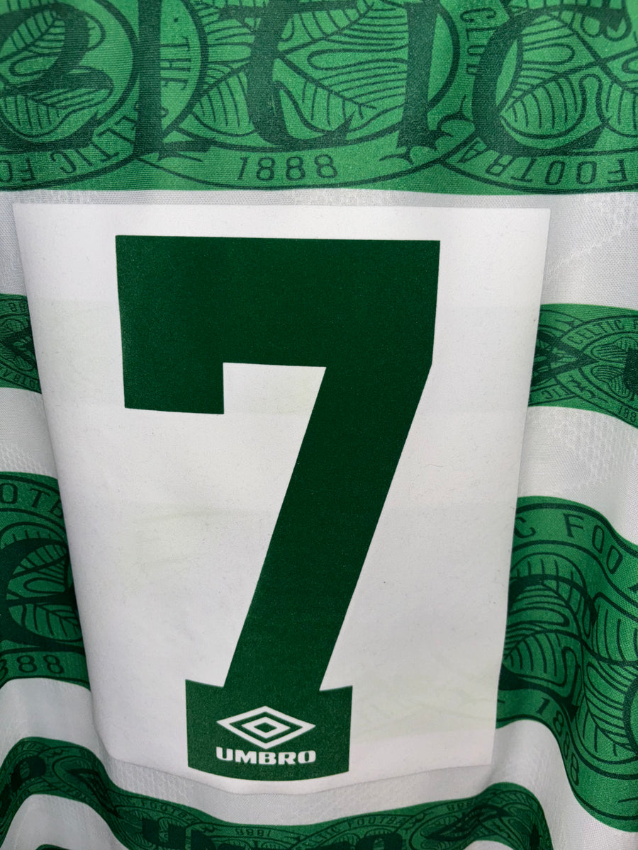 CELTIC DI CANIO 1996-1997 ORIGINAL JERSEY Size XL