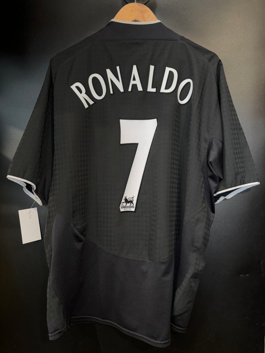 MANCHESTER UNITED RONALDO 2003-2004 ORIGINAL AWAY JERSEY Size XL