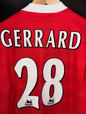 LIVERPOOL GERRARD 1998-1999 ORIGINAL JERSEY Size M