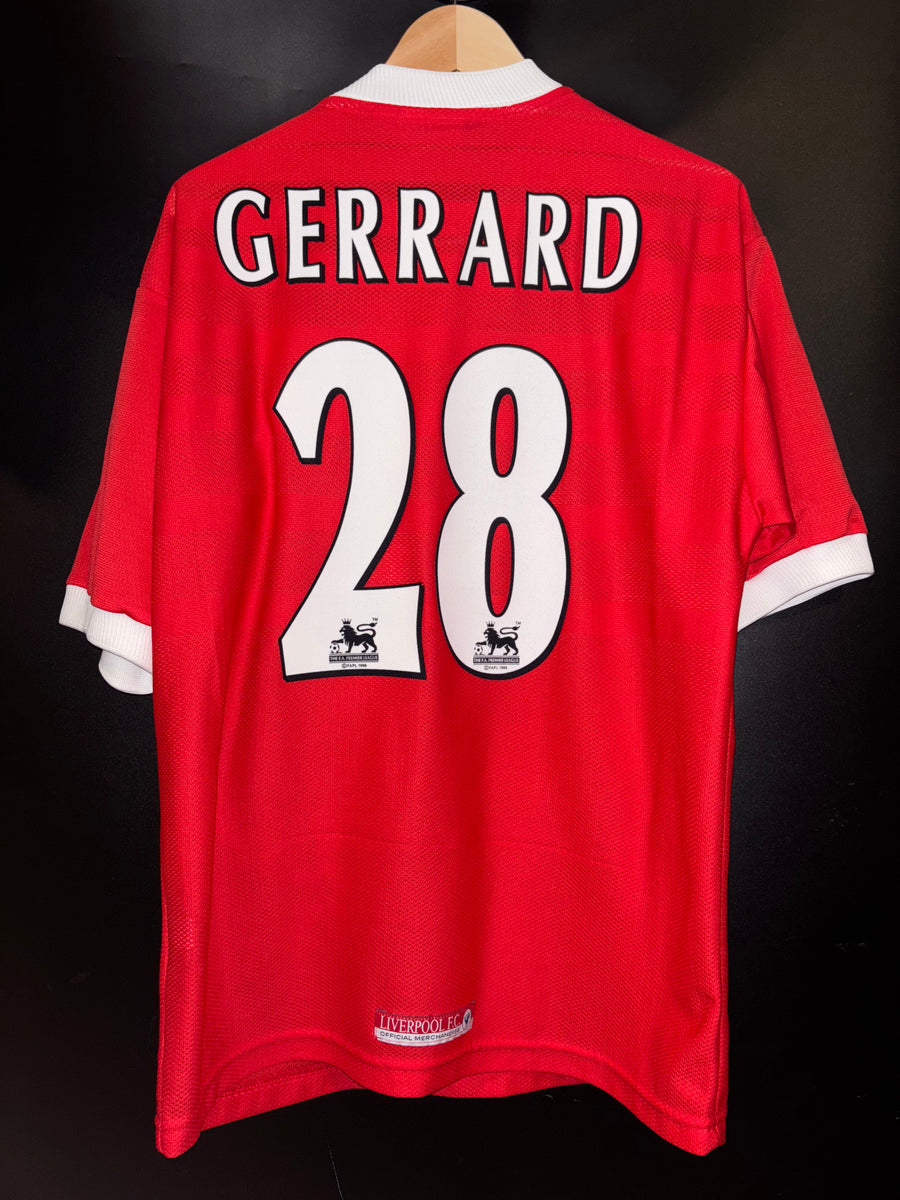 LIVERPOOL GERRARD 1998-1999 ORIGINAL JERSEY Size M