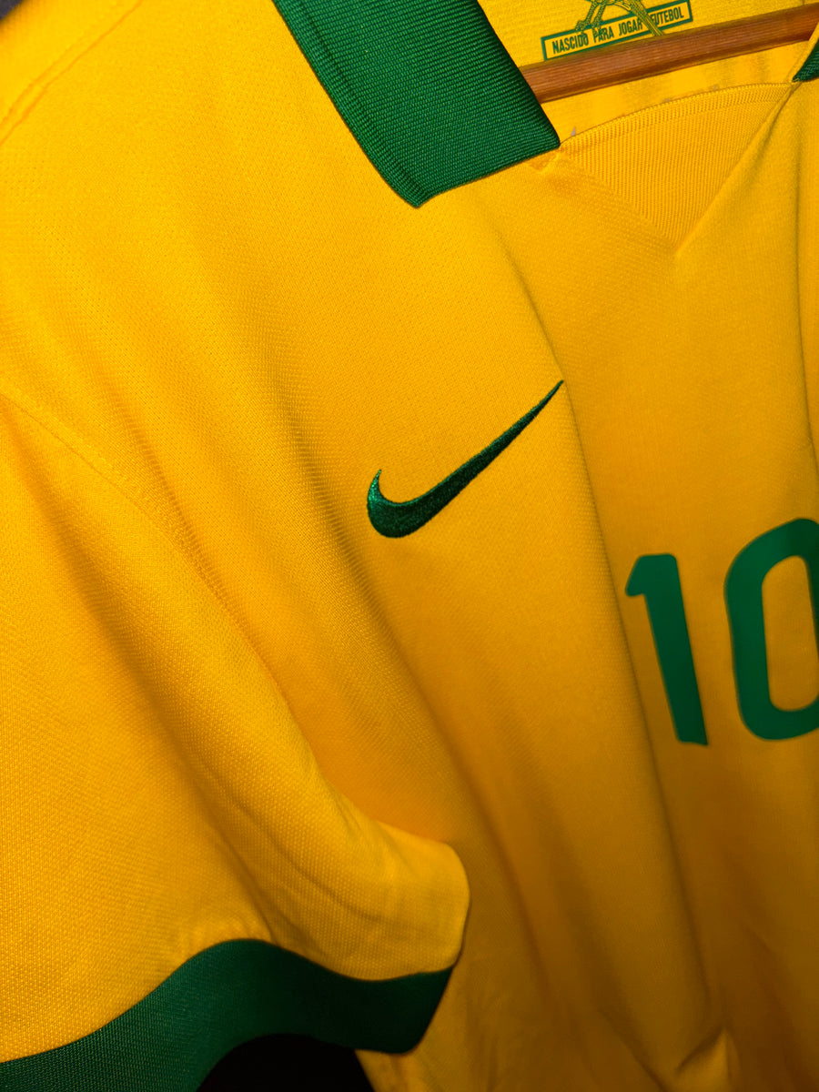 BRAZIL NEYMAR JR 2013-2014 ORIGINAL JERSEY SIZE L