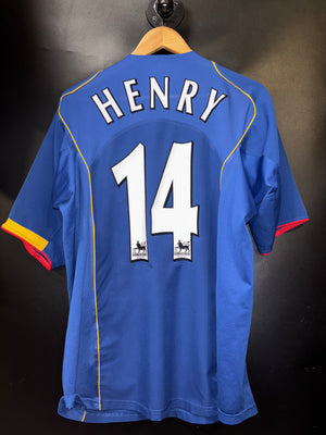 ARSENAL HENRY 2004-2005 ORIGINAL JERSEY Size L