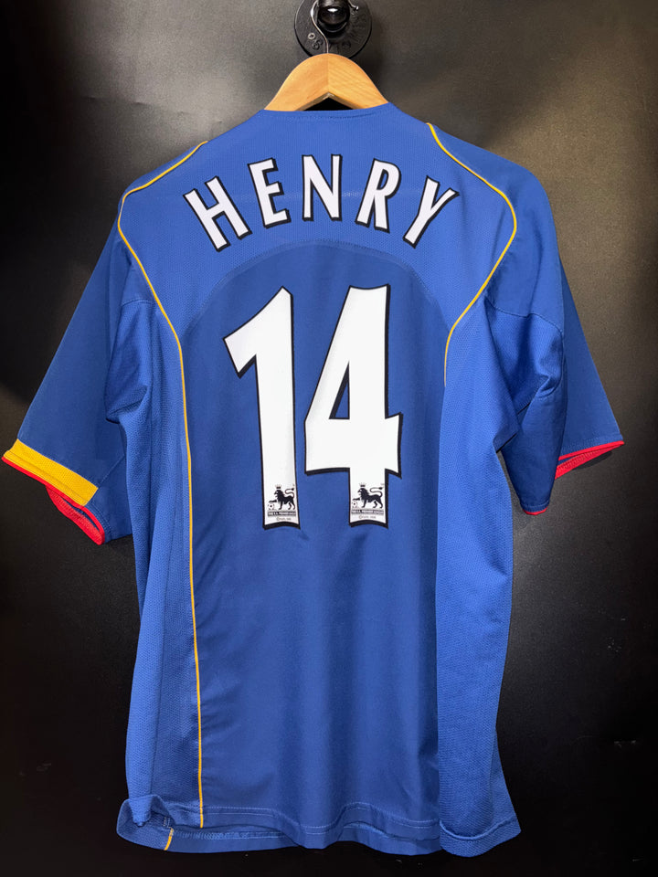 ARSENAL HENRY 2004-2005 ORIGINAL JERSEY Size L