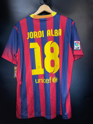 BARCELONA ALBA 2013-2014 ORIGINAL JERSEY Size L