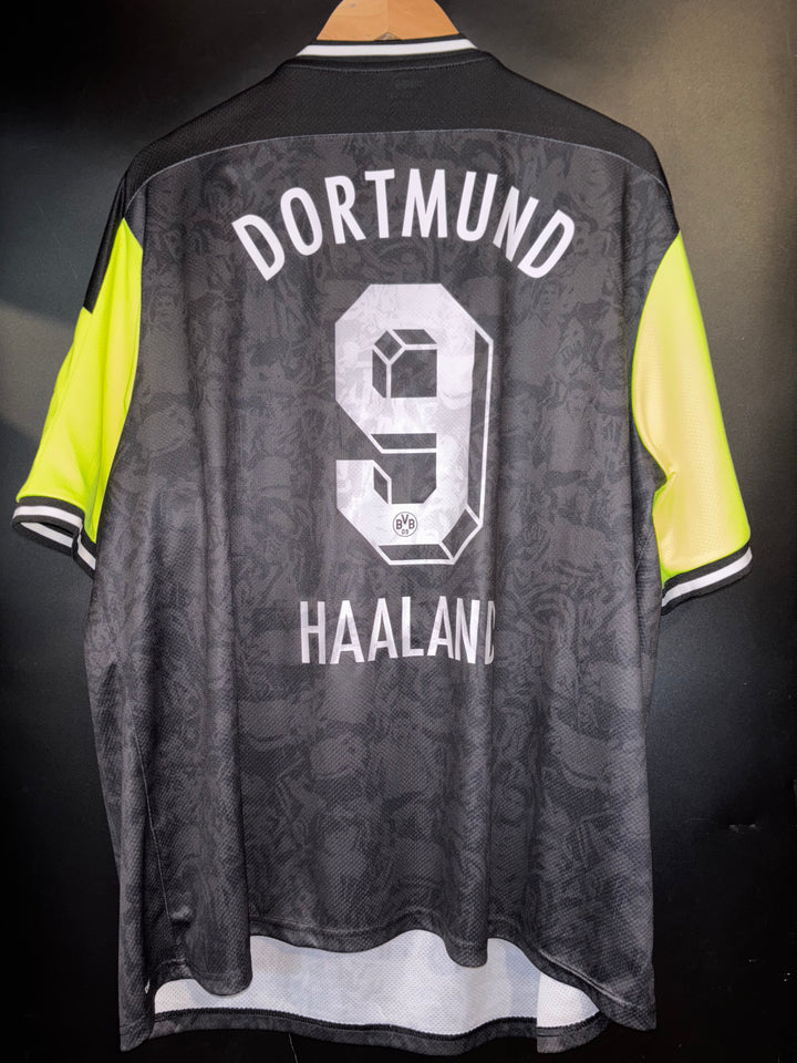 BORUSSIA DORTMUND HAALAND 2021-2022 ORIGINAL PLAYER JERSEY SIZE 3XL